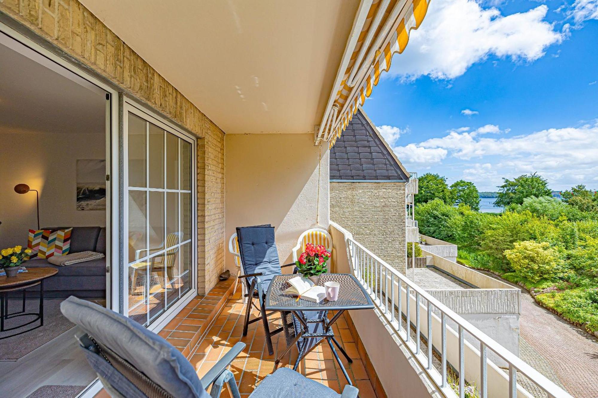 Fewo1846 - Strandresidenz Wassersleben Suedblick App 689 - Komfortables Apartment Mit Balkon Und Meerblick Harreslev Eksteriør billede