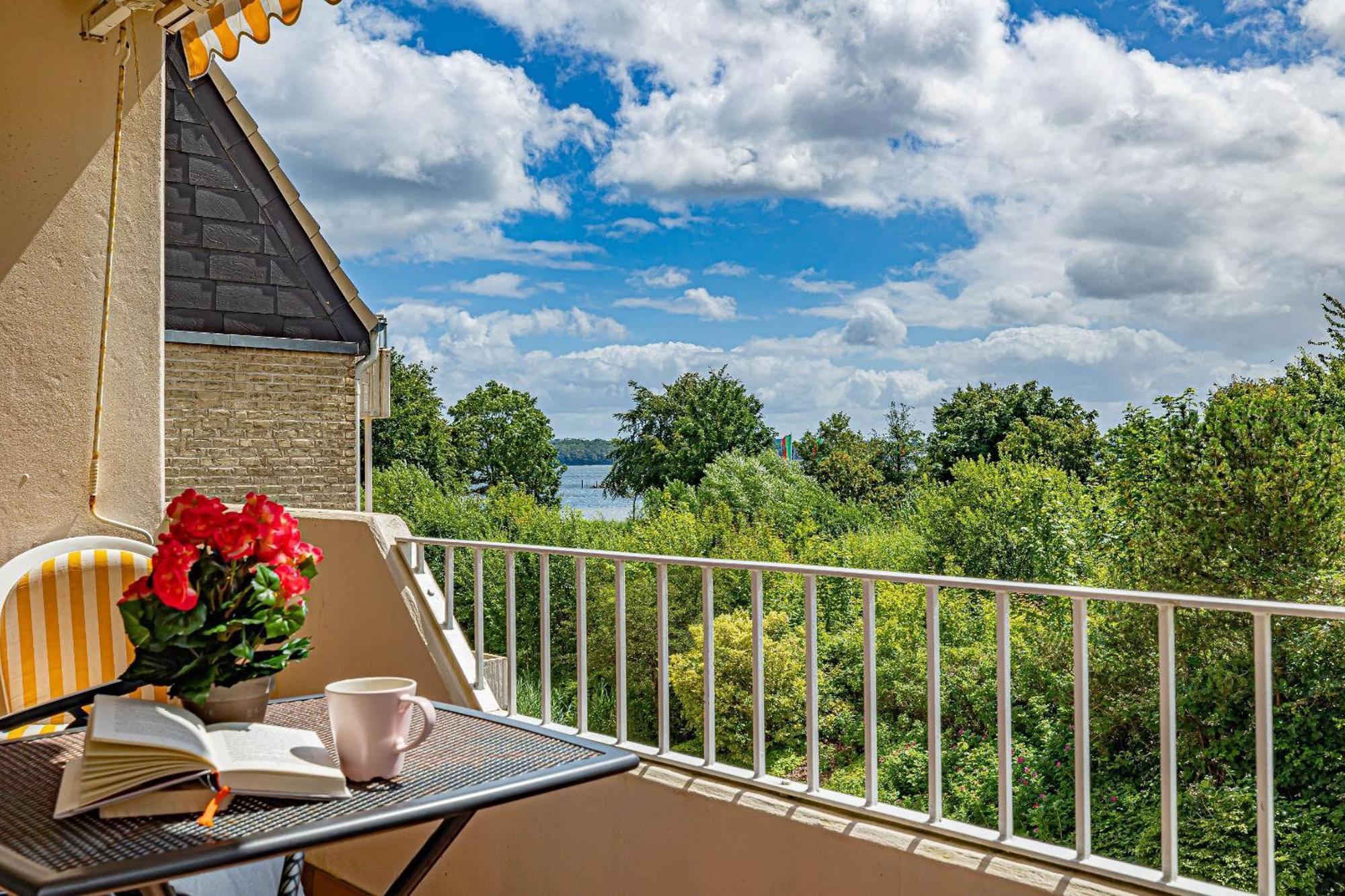 Fewo1846 - Strandresidenz Wassersleben Suedblick App 689 - Komfortables Apartment Mit Balkon Und Meerblick Harreslev Eksteriør billede